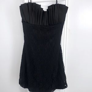 Little black strapless dress. Size medium